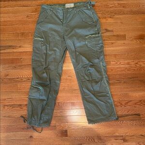 Abercrombie & Fitch Green Cargo Pants